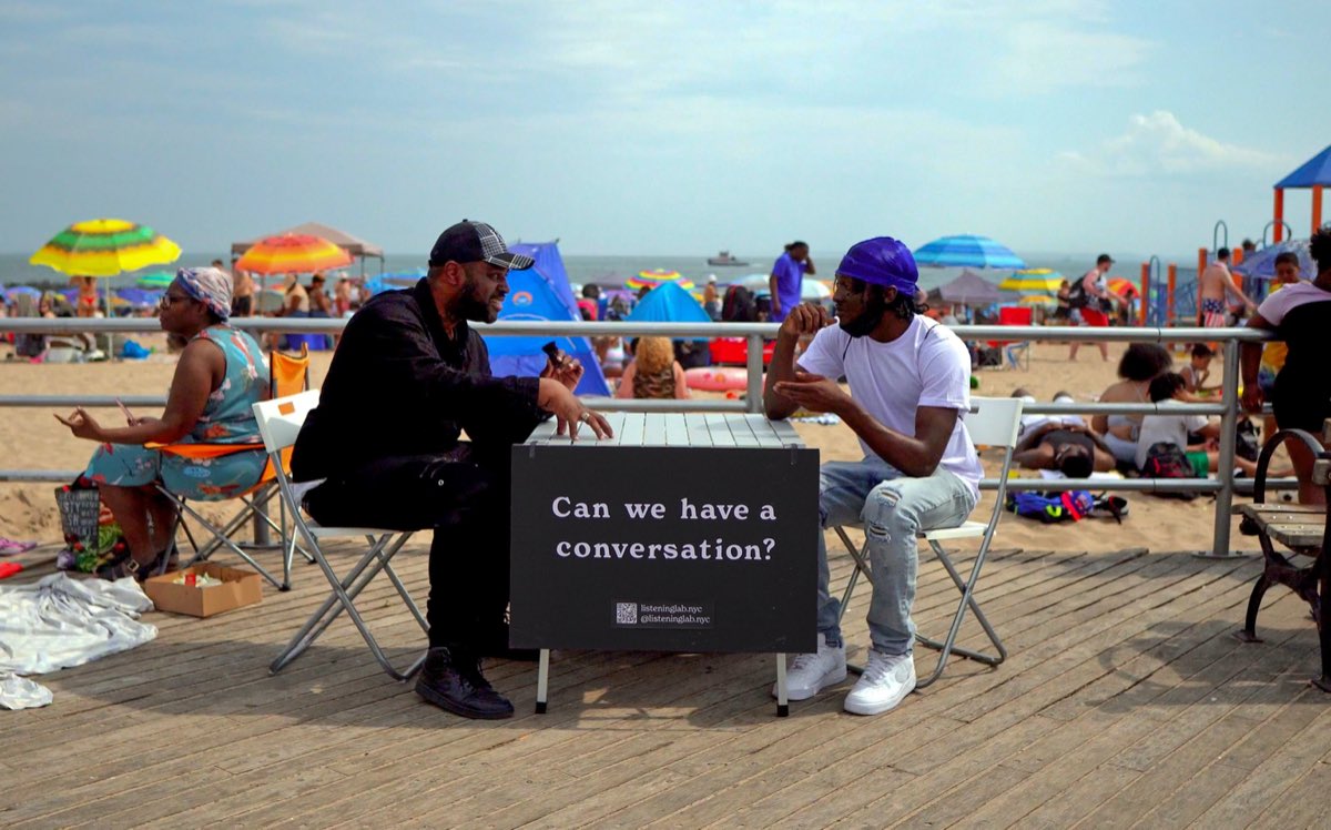 Listening Lab — a community listening event